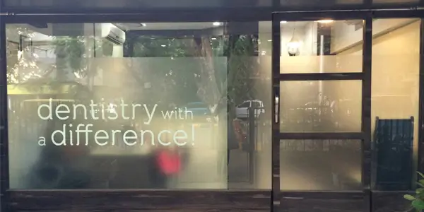 Exterior view of dentistry